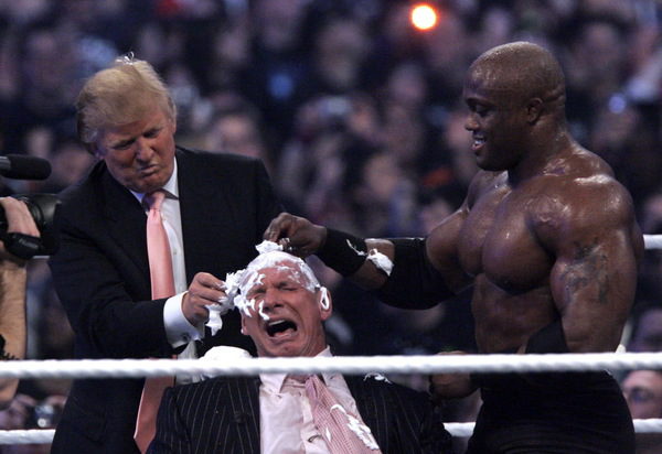 Donald Trump, Vince McMahon, Bobby Lashley