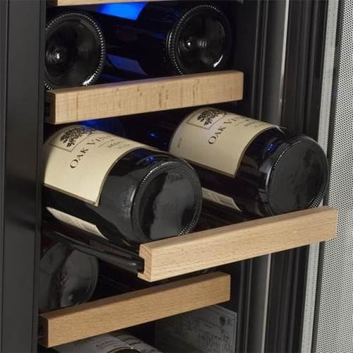 EdgeStar 12 Inch Wide 18 Bottle Built-In Wine Cooler rack
