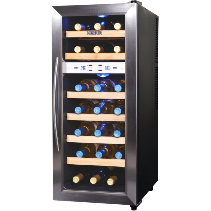 NewAir Streamline 21 Bottle Dual Zone Thermoelectric Wine Cooler