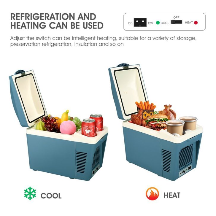 Suaoki Portable Car Fridge Electric Cooler and Warmer 12V Refrigerator Settings