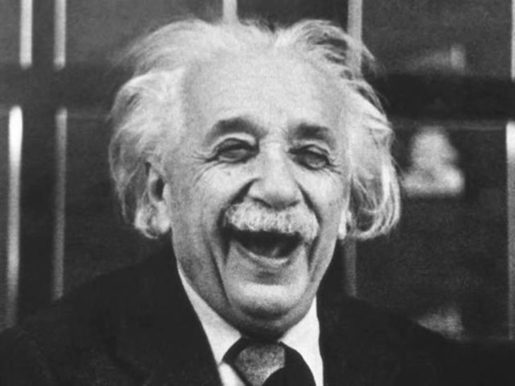 Quotes by Albert Einstein with his laugh